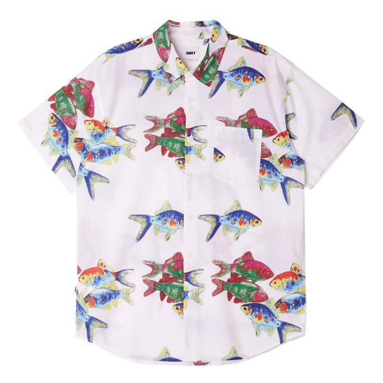 Obey Ανδρικό πουκάμισο Fishbowl SS Shirt